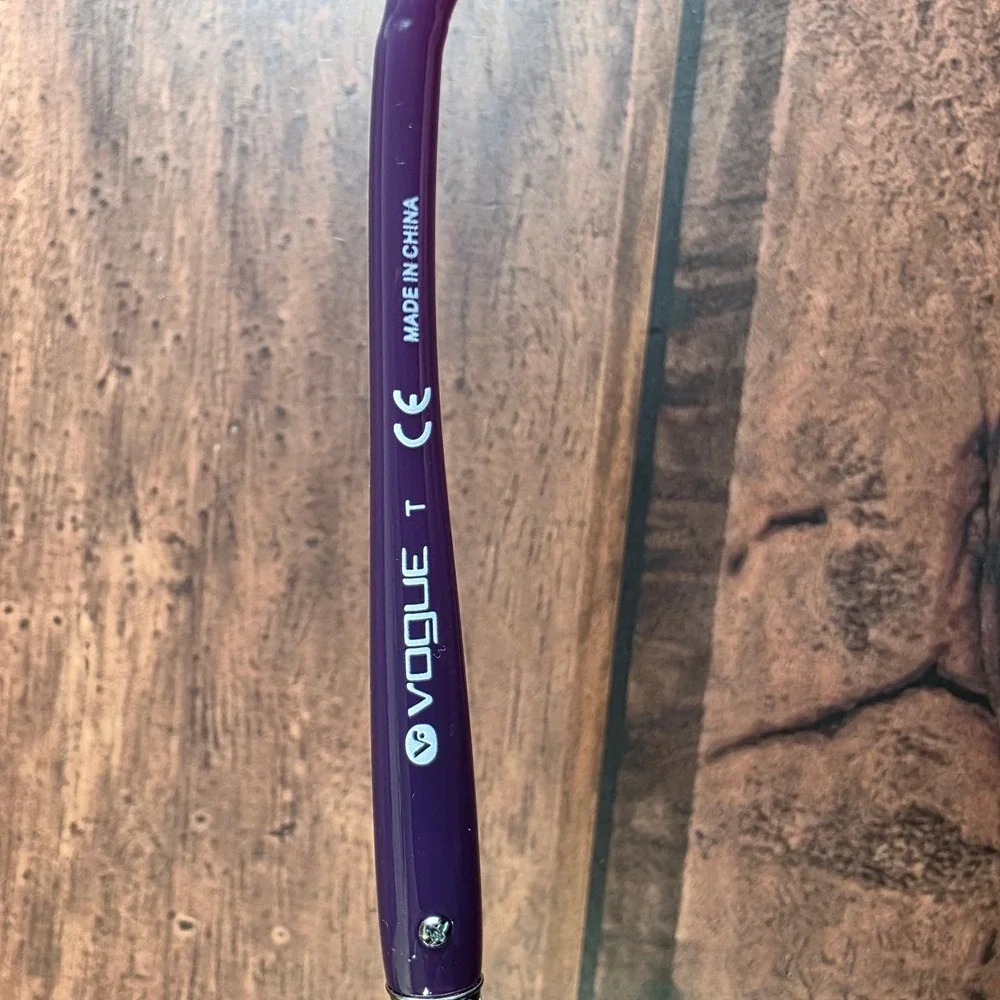 Vogue VO 2894-SB Cat Eye Sunglasses‎ Purple Rhinestone 56-17-140 FRAMES ONLY